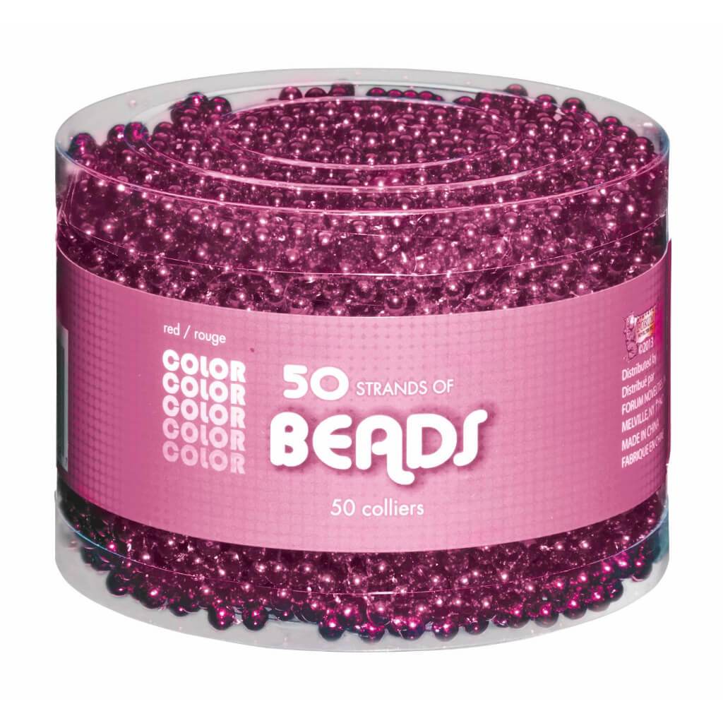 Bucket of Bead Necklaces 50pcs