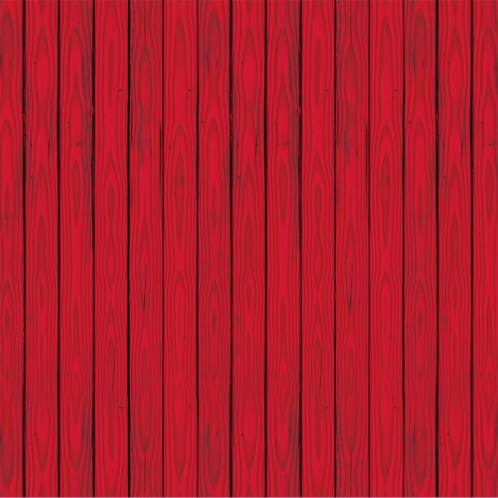 Barn Siding Backdrop Red 