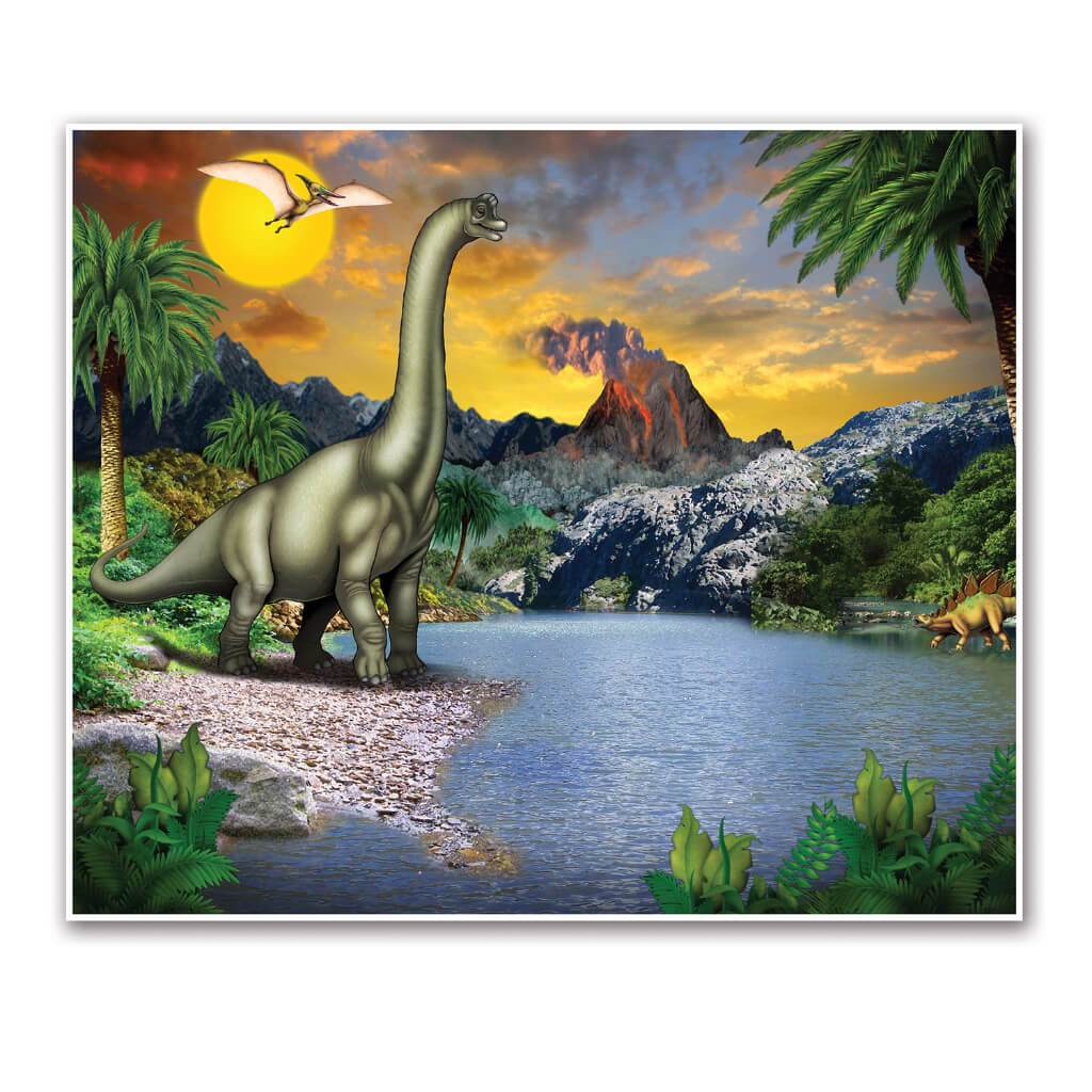 Dinosaur insta-Mural 