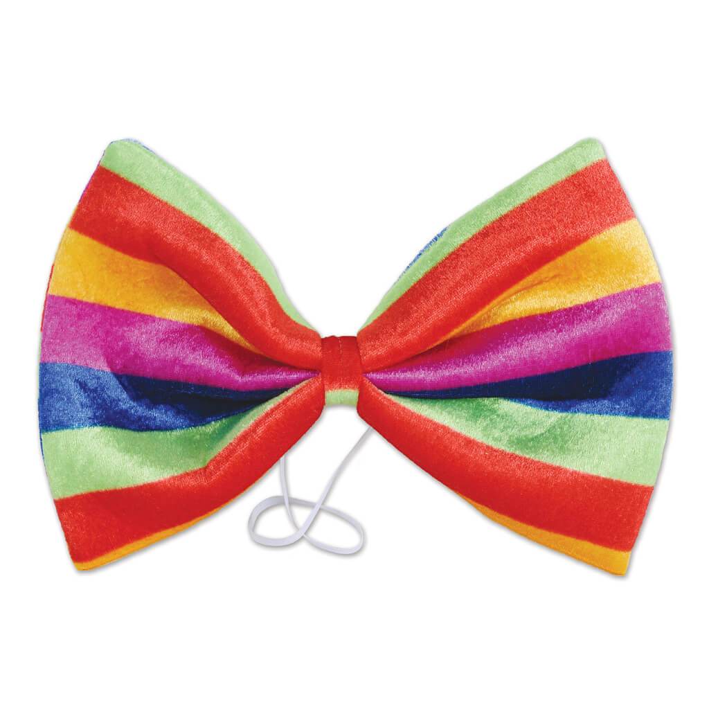 Jumbo Rainbow Bow Tie 