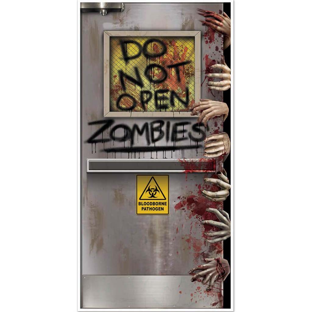 Zombies Lab Door Cover