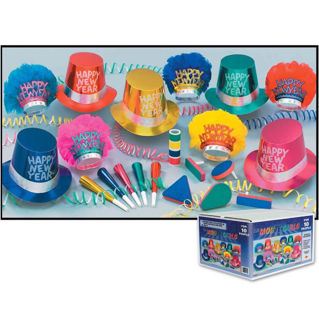 Monte Carlo Party Kit For 10 