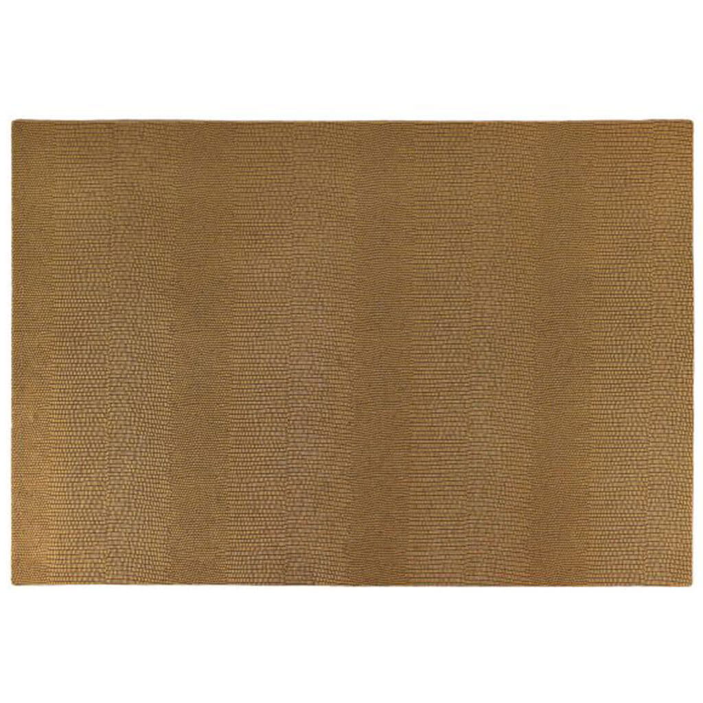 Vinyl Placemat Gold Lizard