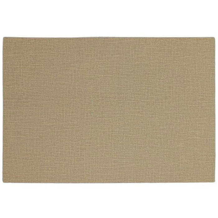 Vinyl Placemat Flax Linen Look
