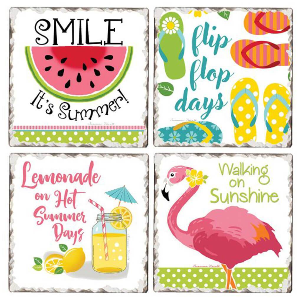 Tumbled Tile Summertime Fun Assorted