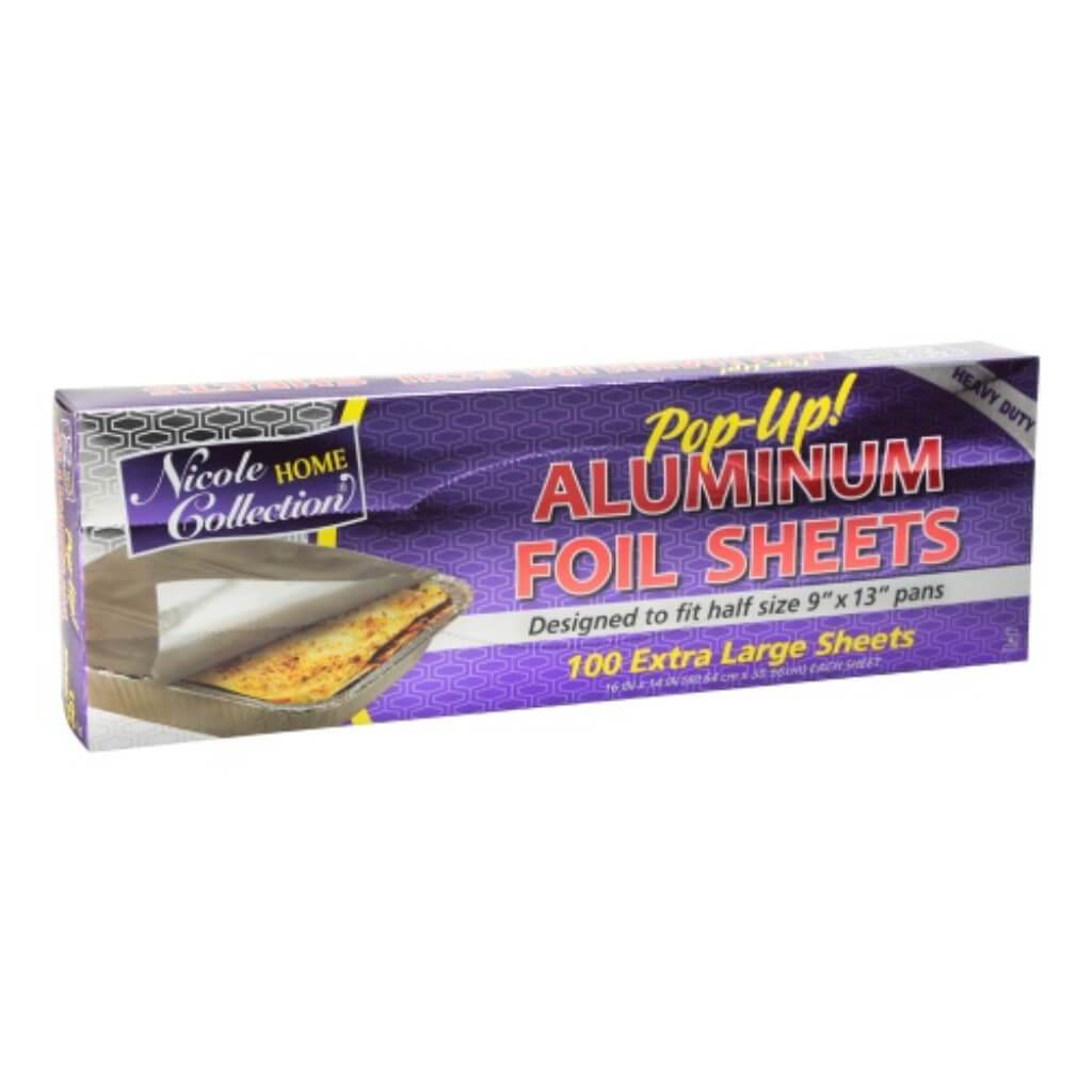 Aluminum Foil Pop Up 16" x 14" Sheets 