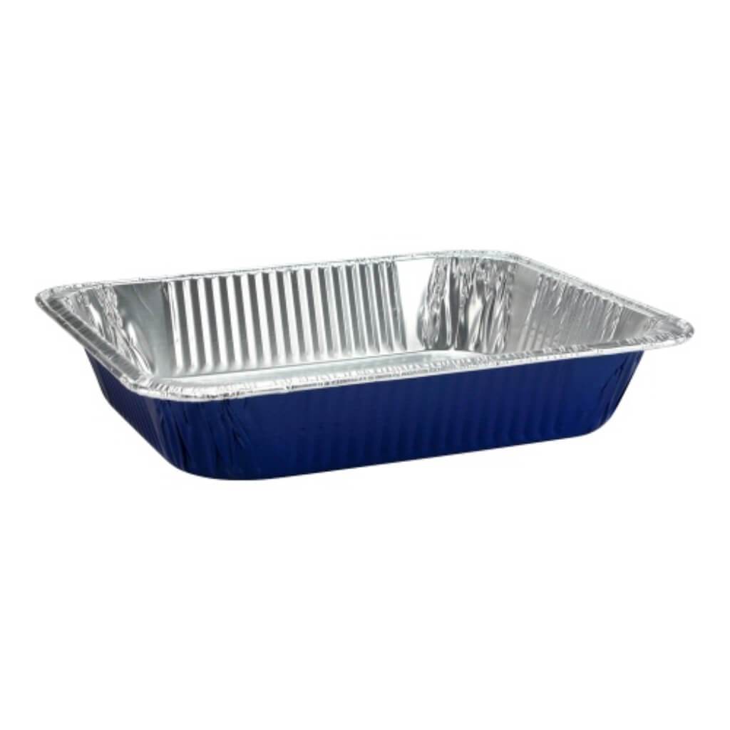 Aluminum Pan Half Size Deep Blue 