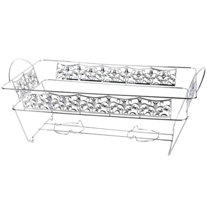 Elements DECORative Chafing Rack Polished Silver 