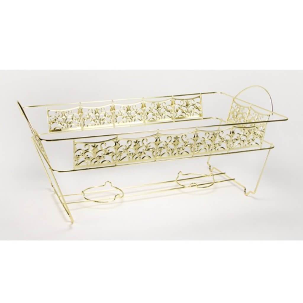 Elements DECORative Chafing Rack Full Size Gold 