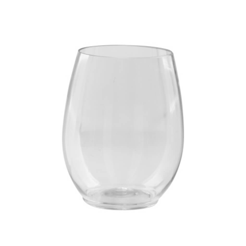 Lillian Stemless Clear Tumbler 12oz, 10ct