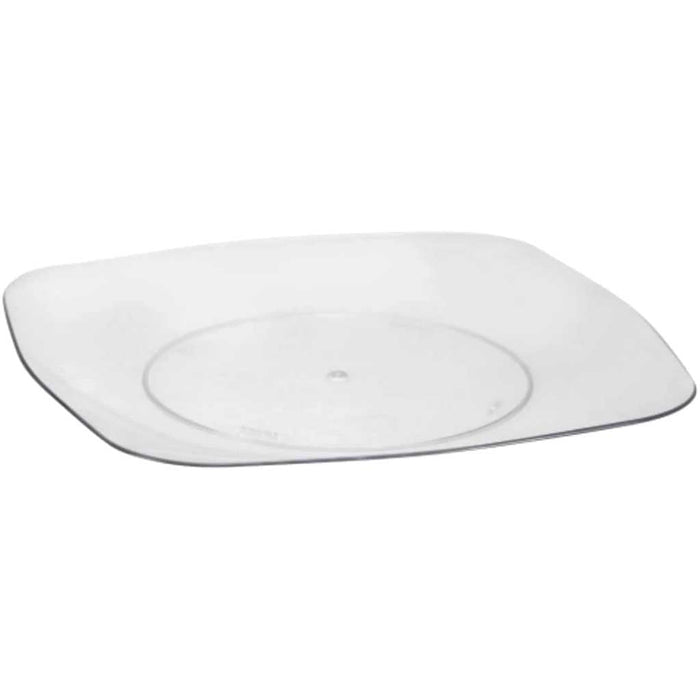 Plate Retro Clear 10.25" 