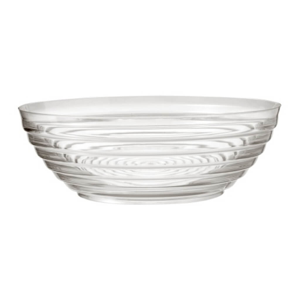 Ringed Clear Bowl 5qt, 11in