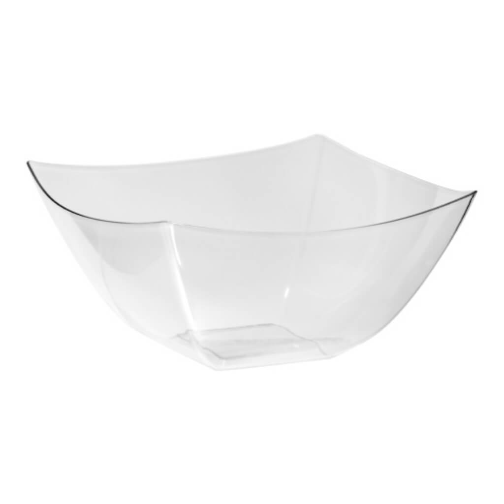 Fluted Bowl 10oz Clear 