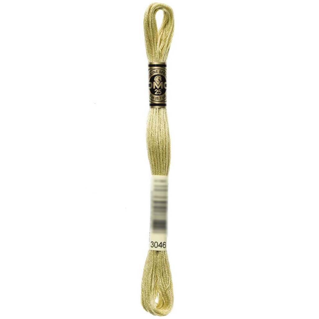 Dmc Floss Medium Yellow Beige Beige 