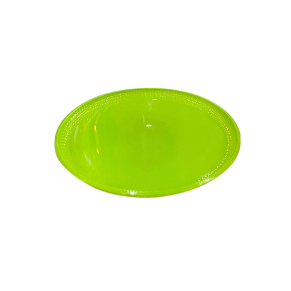 Vibrance  Round Ridged Tray 12in, Green