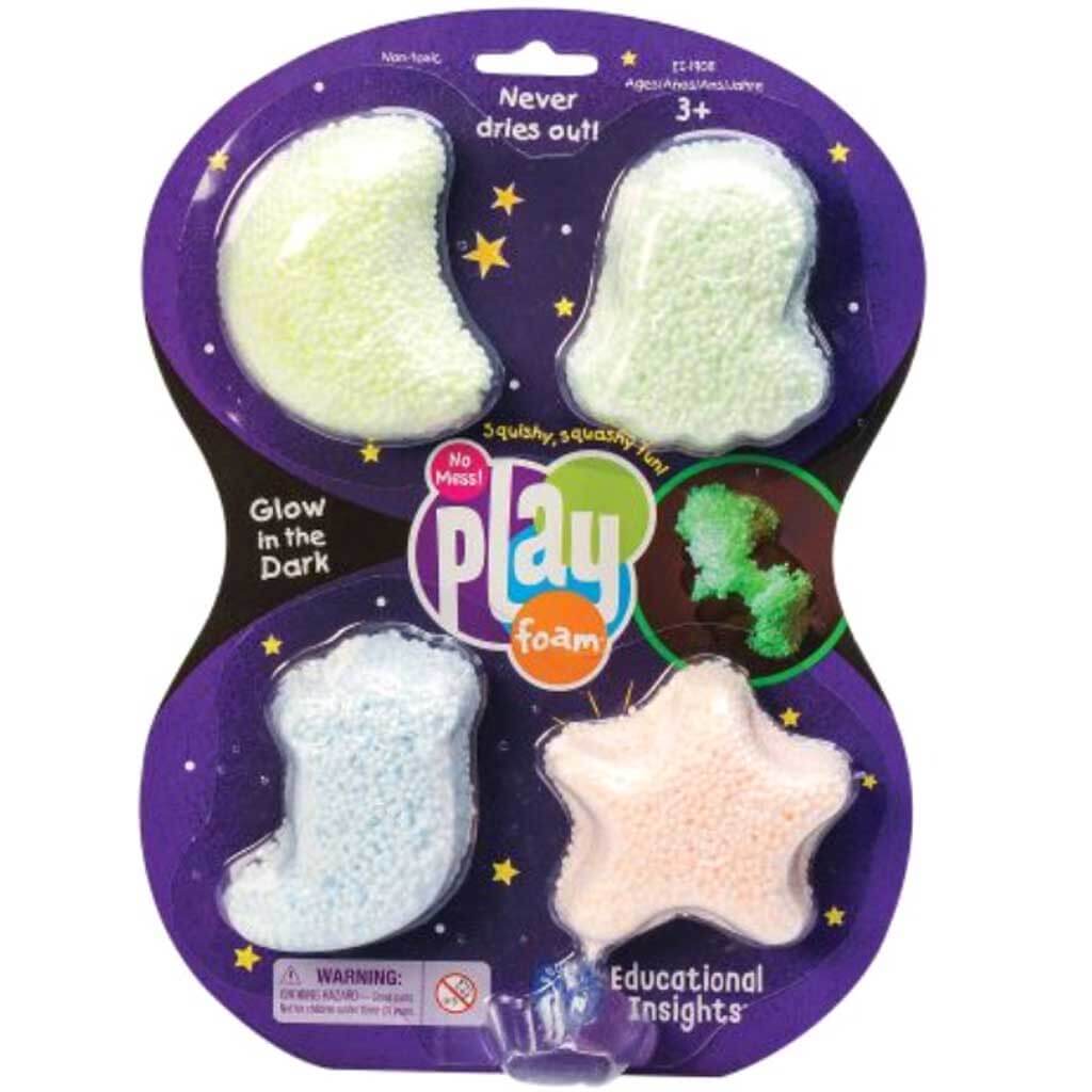 Glow In The Dark Playfoam 4 Pack