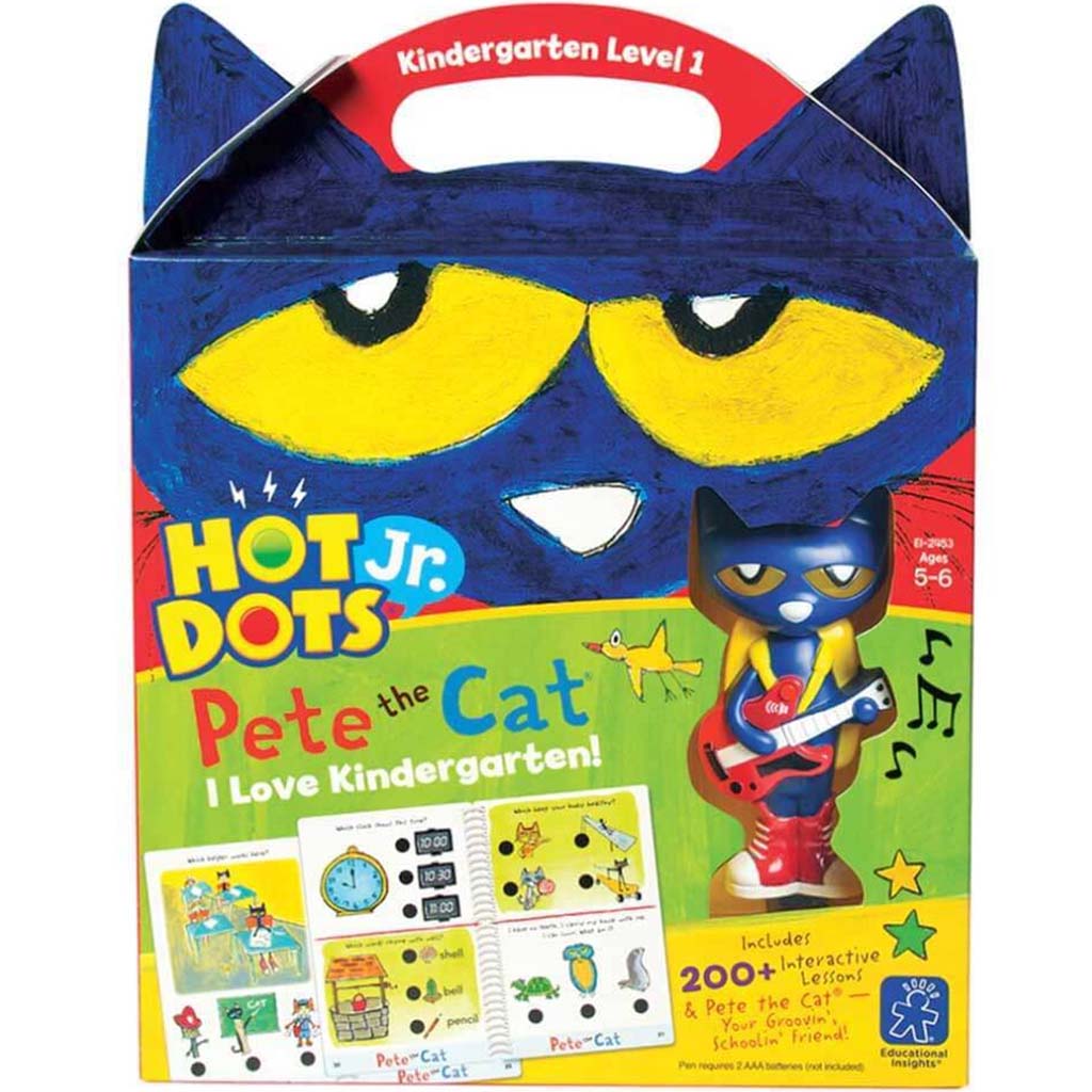Educational Insights Hot Dots Jr. Pete the Cat - I Love