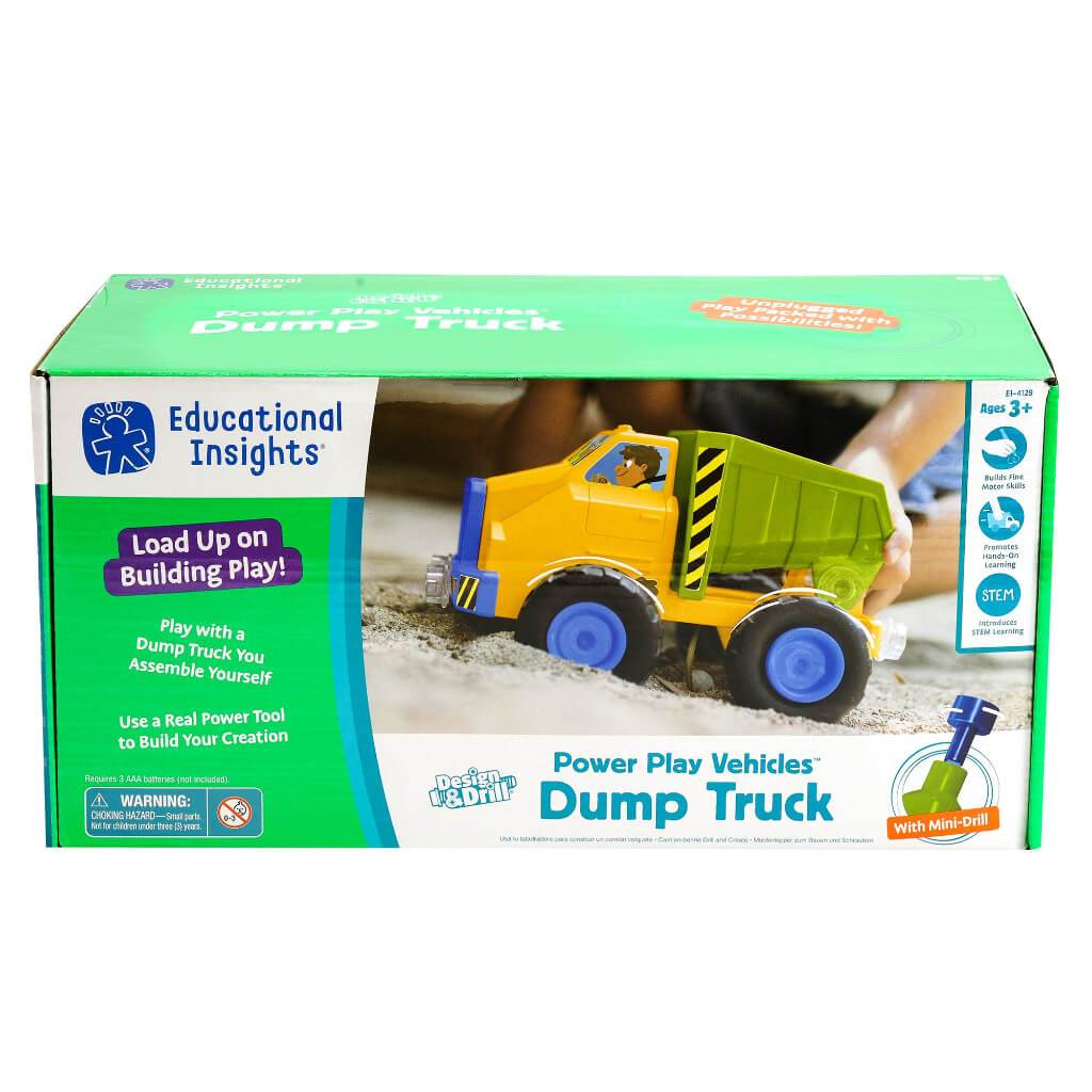 Design &amp; Drill Power Play Dump Truck