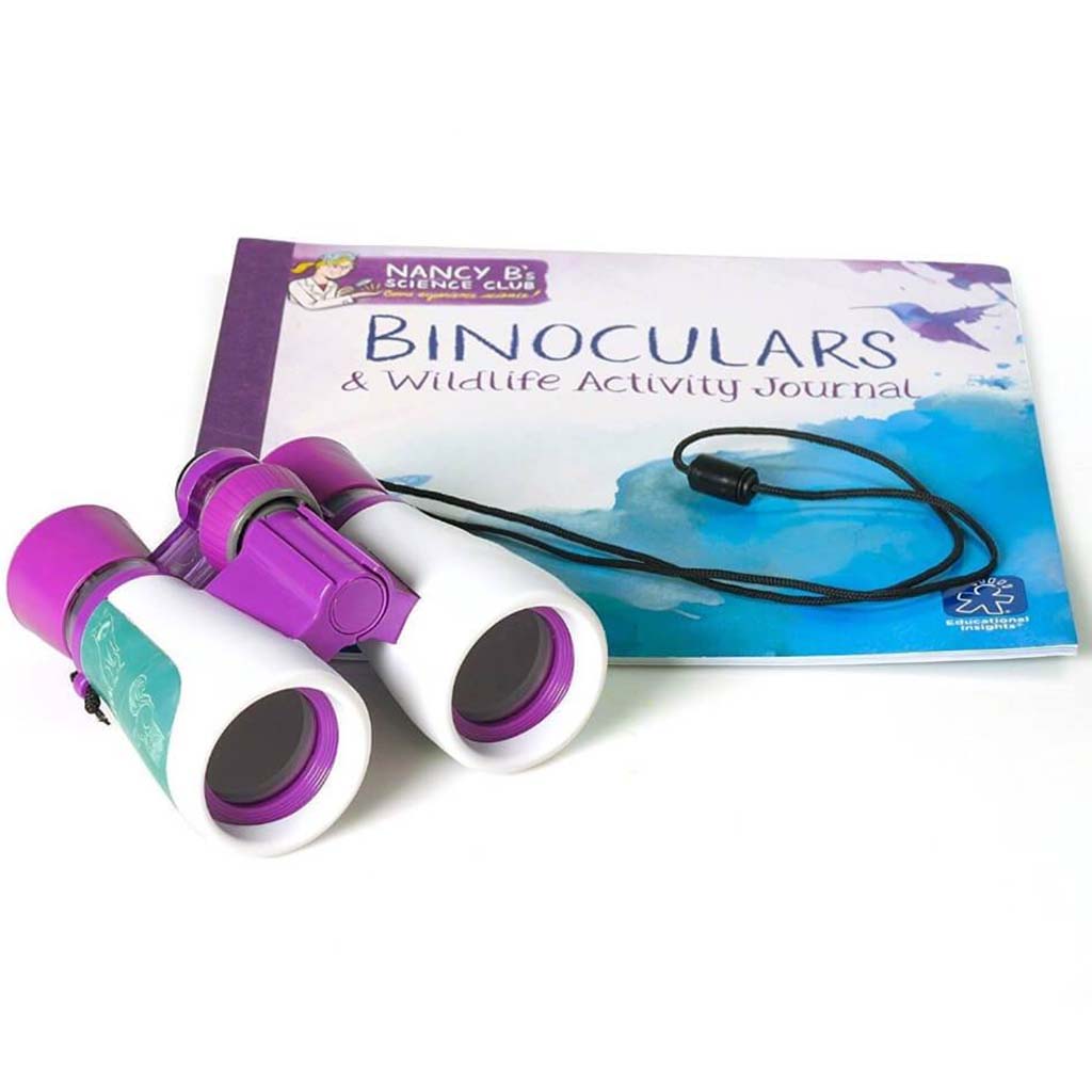 Binoculars &amp; Wildlife Activity Journal Science Set