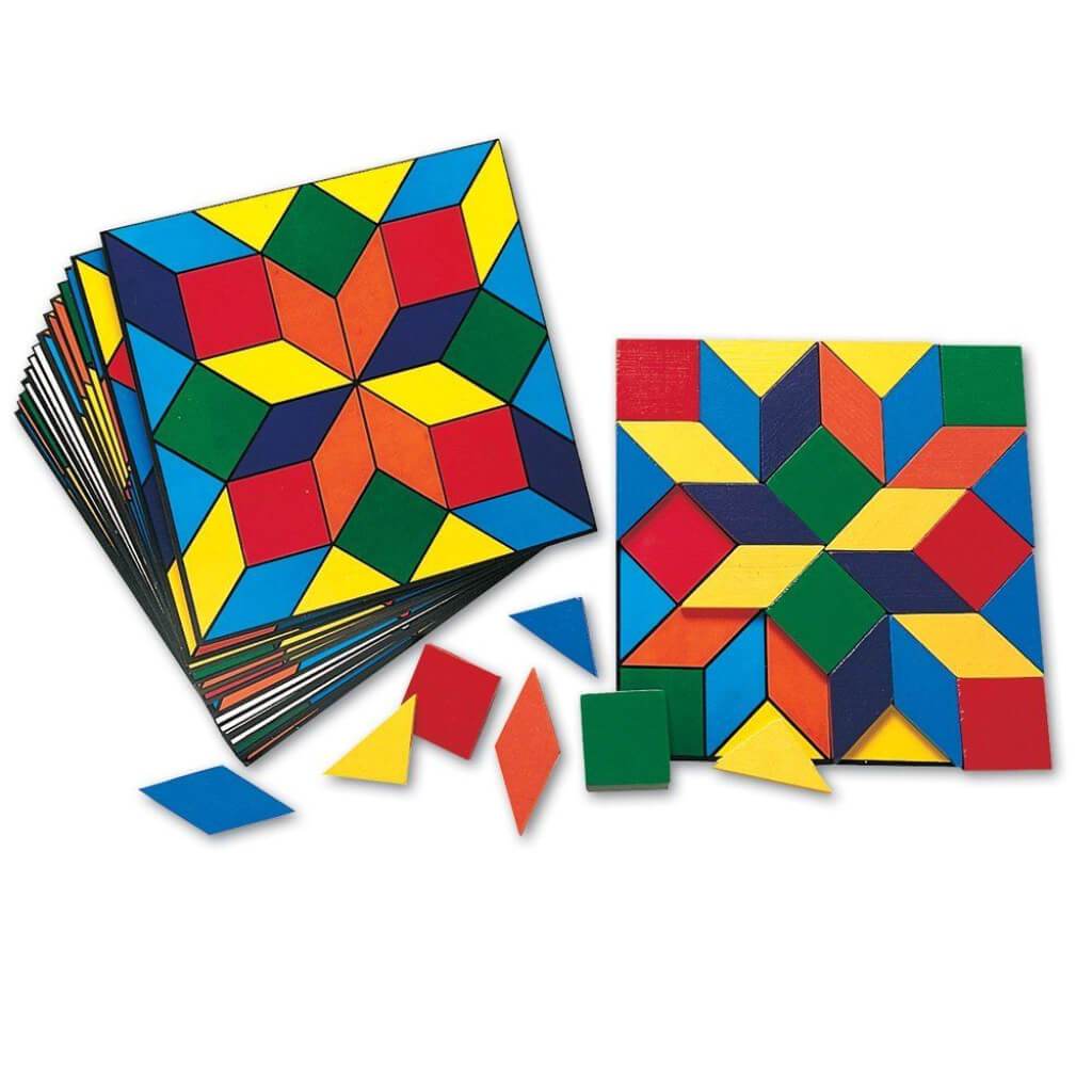 Parquetry Blocks Activity Set 53 Pieces 