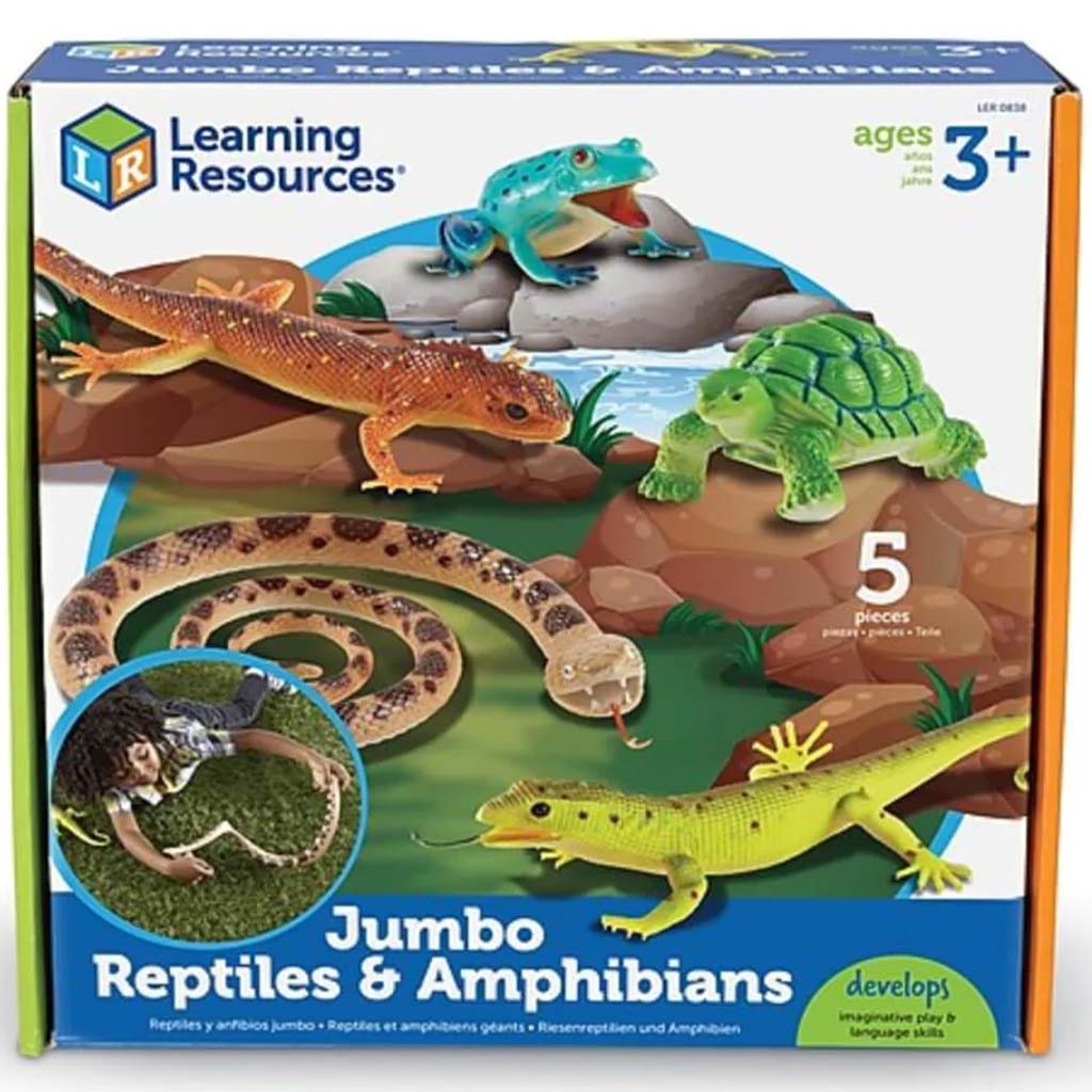 Jumbo Reptiles &amp; Amphibians 
