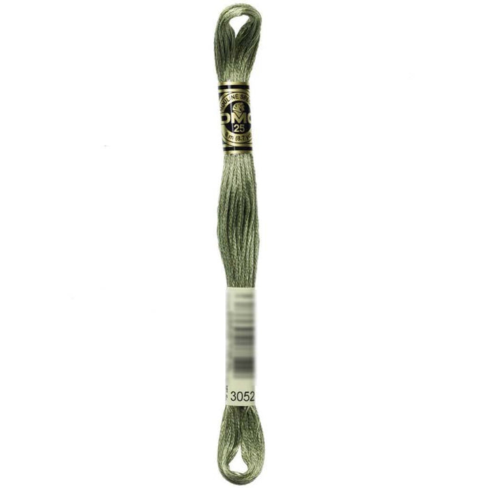 Dmc Floss Medium Green Gray Gray 