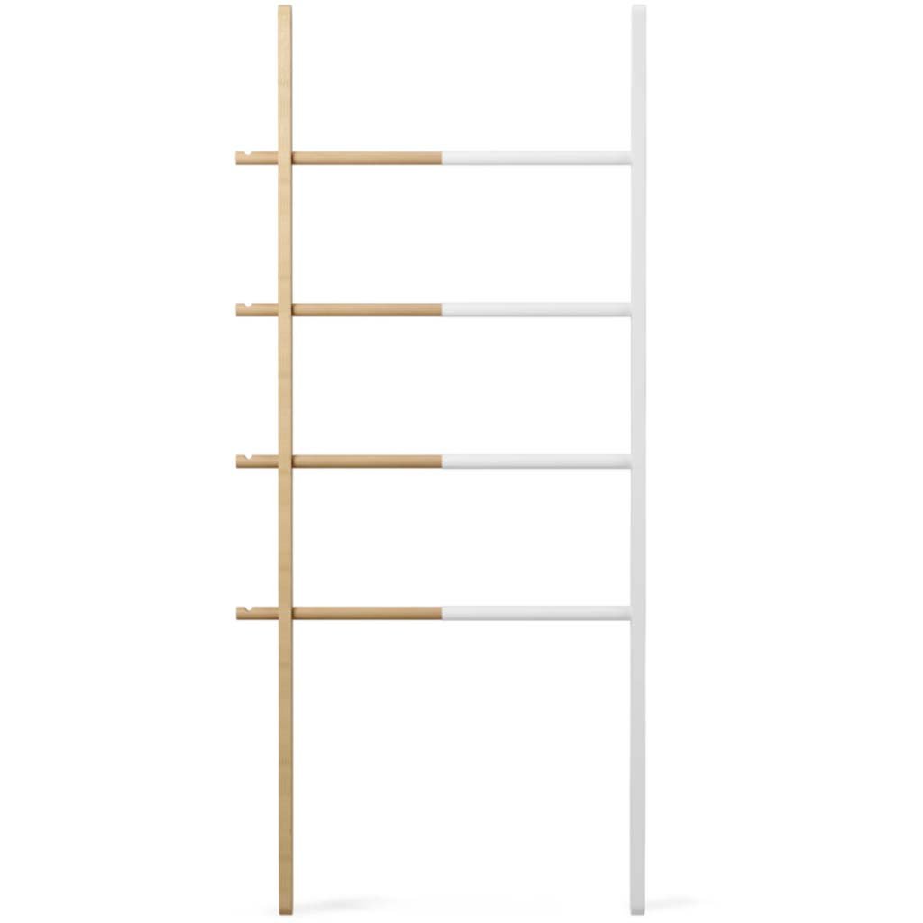 Hub Ladder White-Natural