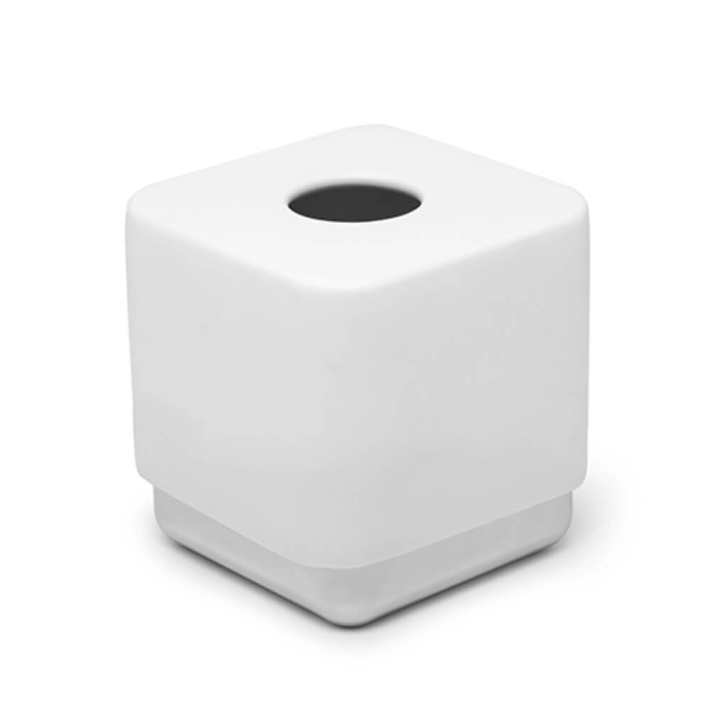 JUNIP TISSUE BOX CHRM/WHT 