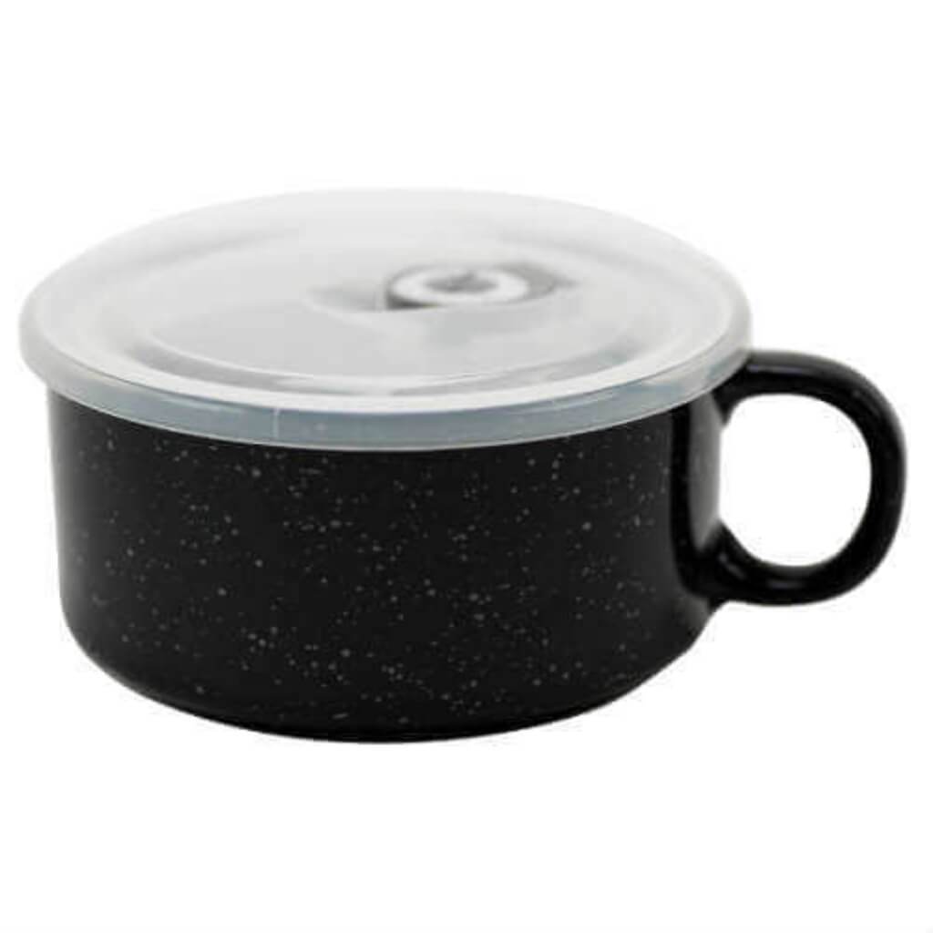 SOUPER MUG WITH LID CHARCOAL 22OZ. 