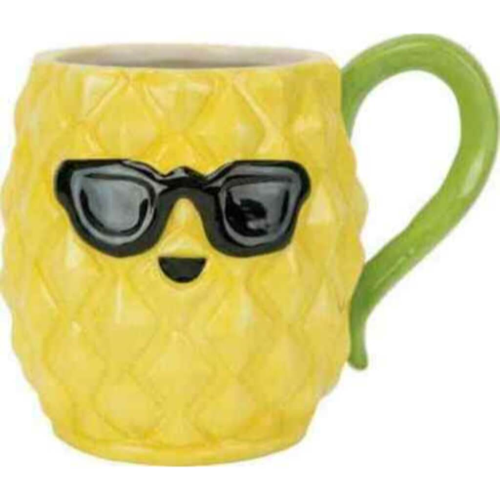 Pineapple Smiles Mug 18oz