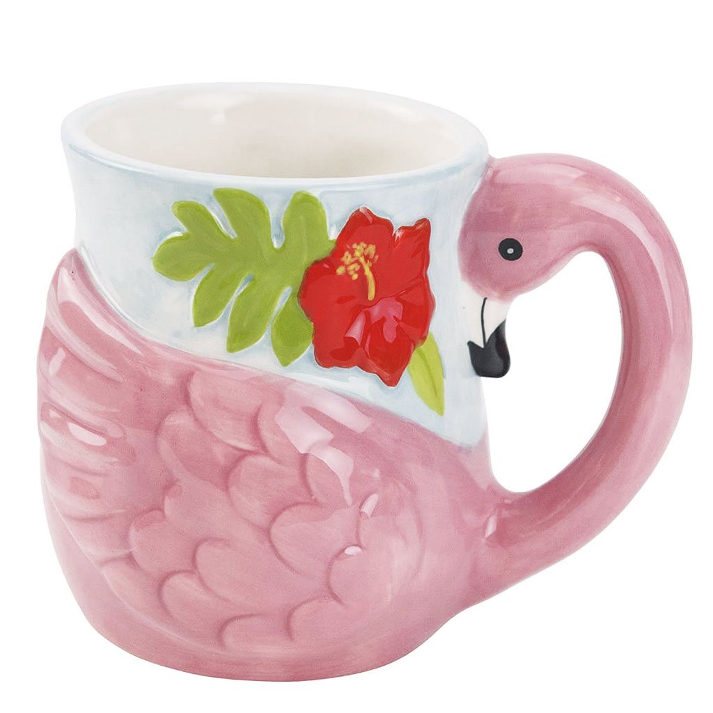 FLAMINGO MUG 18OZ 