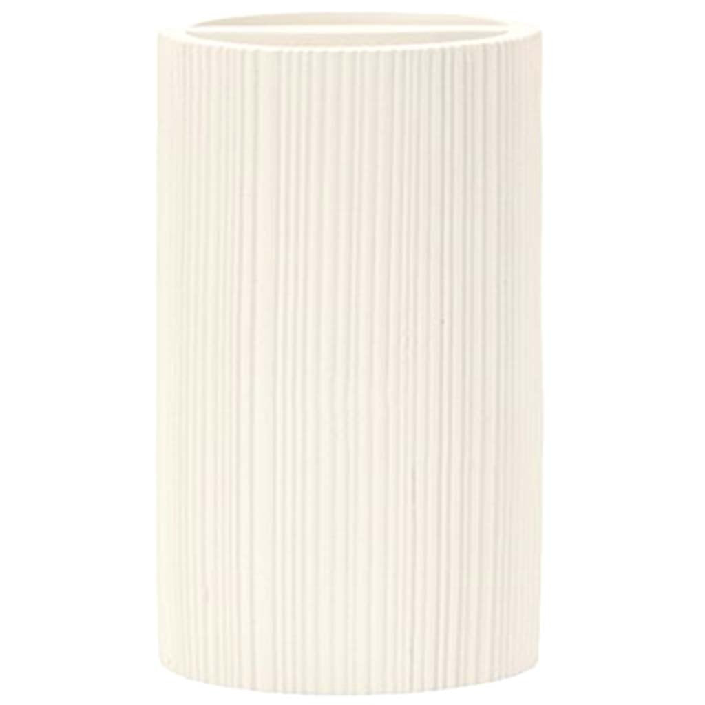 Eileen Toothbrush Holder White, 3in X 3in X 4.5in