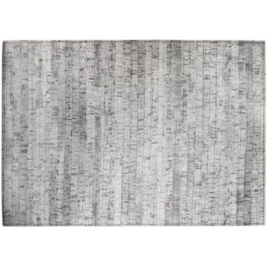 Seville Reversible Placemat Charcoal, 13in X 18in