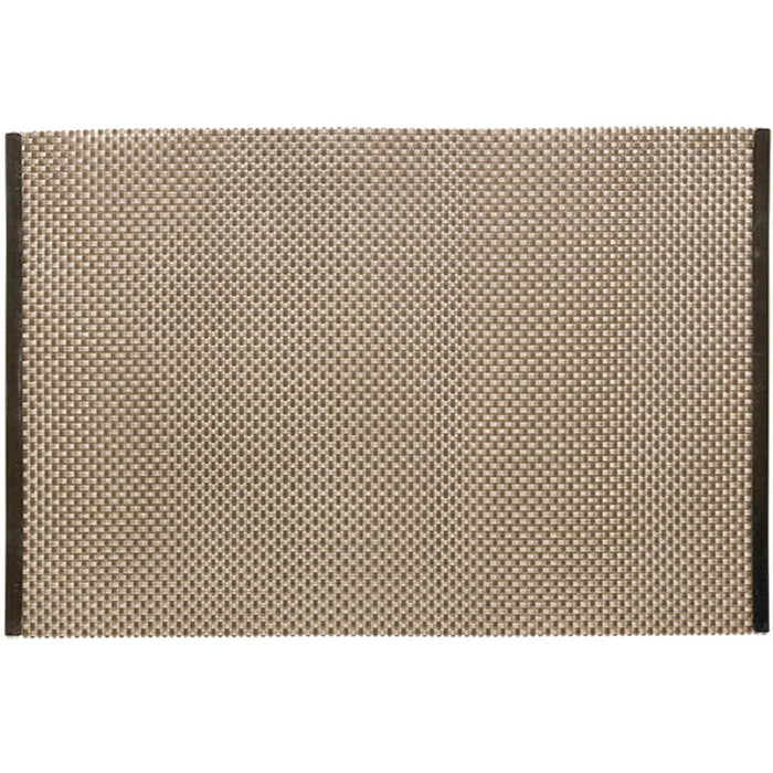 Platinum Vinyl Placemat Champagne, 13in X 19in