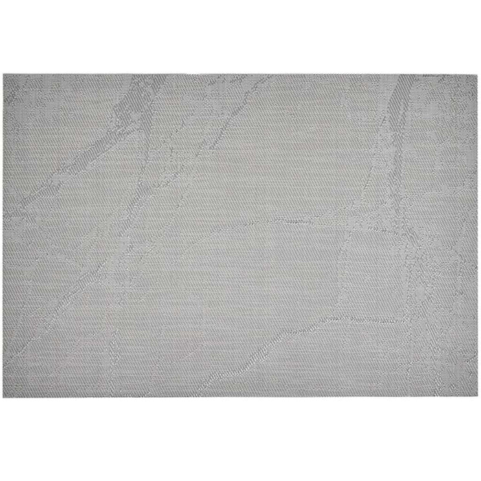 Marble Vinyl Placemat Grey, 13in X 19in