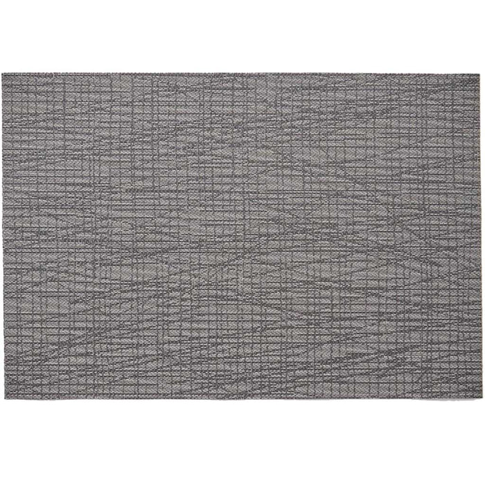 Scratch Vinyl Placemat Black, 13in X 19in