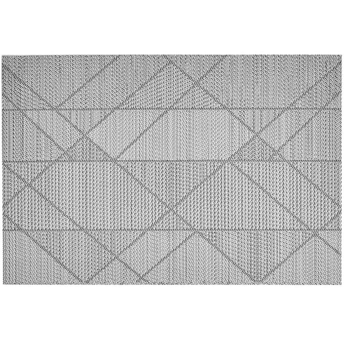 Plata Vinyl Placemat Black, 13in X 19in