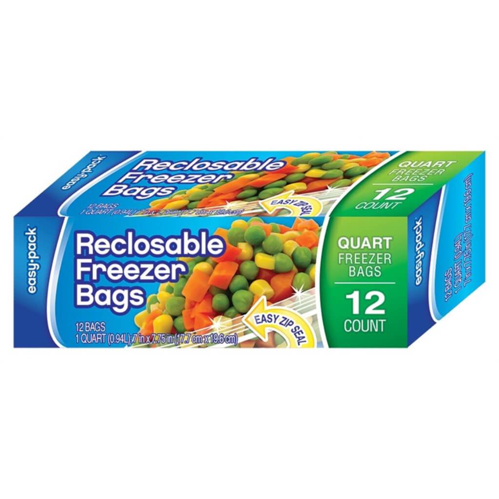 FREEZER RCLSB ZIP 12CT QT 