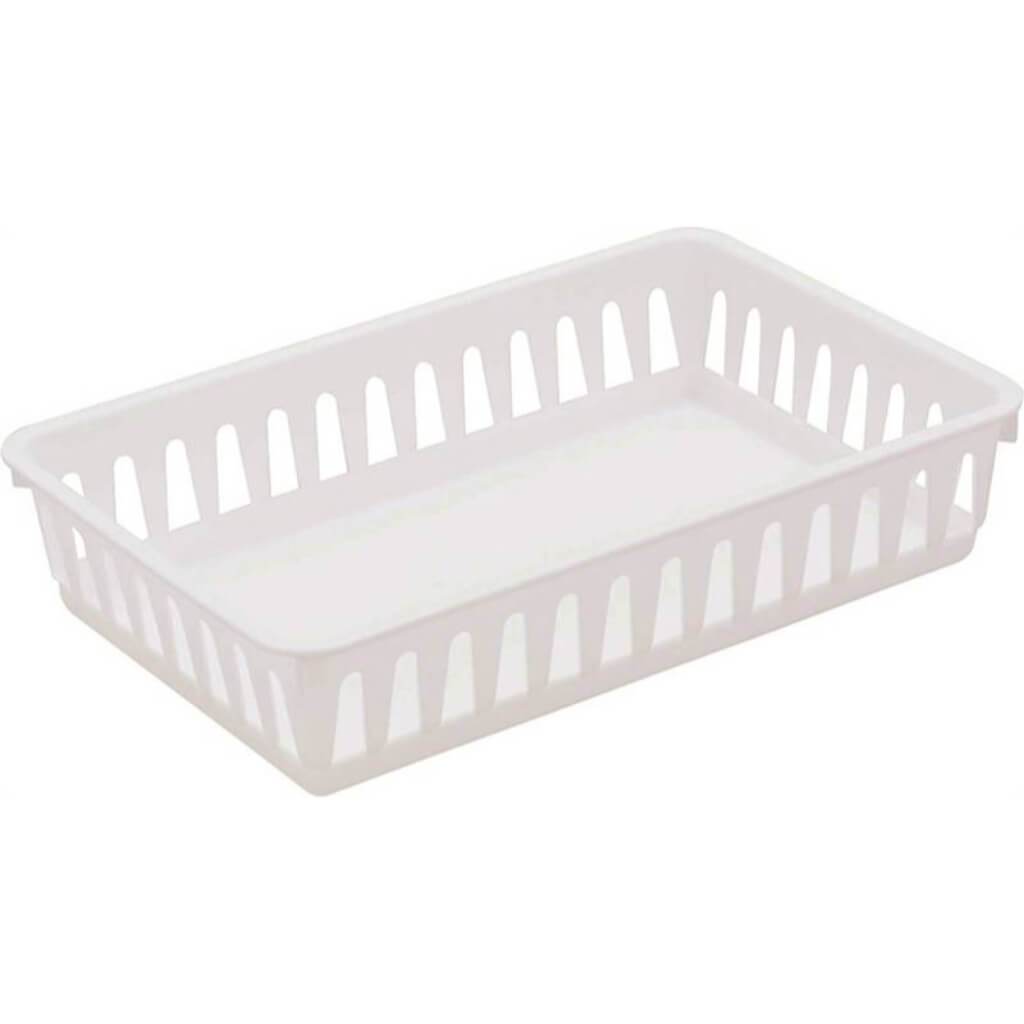 TRAY STORAGE WHITE 