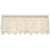 Hathaway Double Scalloped Valance Curtains 54in x 17in