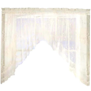 Mon Lisa Tailored Swag Curtains 72in x 32in