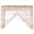 Mon Lisa Tailored Swag Curtains 72in x 32in