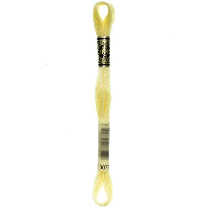 Dmc Floss Very Light Golden Yellow Yellow 