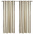 Gazebo Stripe Grommet Top Panel Curtains