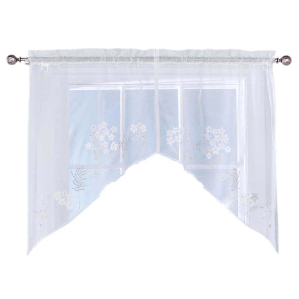 Hydrangea Tailored Valance Curtains