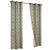 Trellis Printed Cotton Grommet Panel Curtains