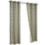 Trellis Printed Cotton Grommet Panel Curtains