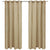 Raffia Grommet Top Panel Curtains Natural