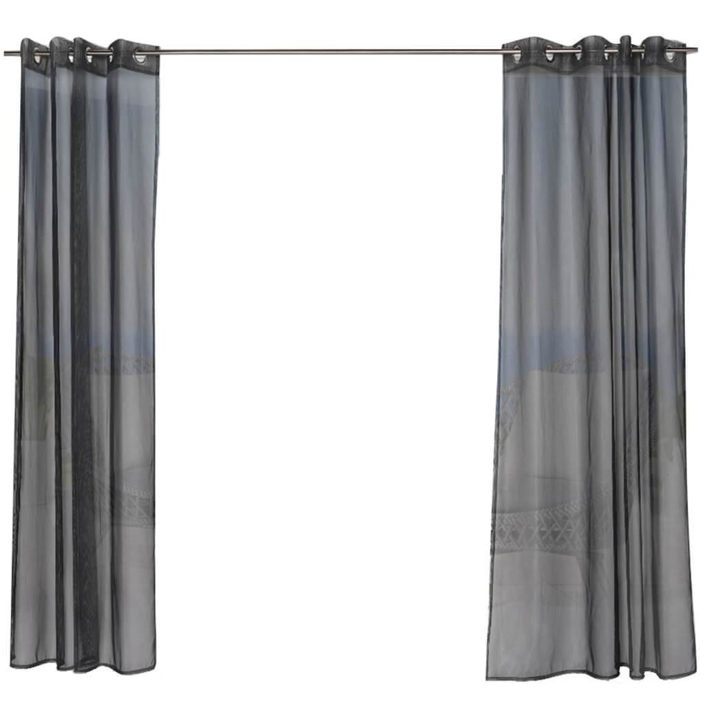 No Se&#39;em Grommet Top Panel Curtains