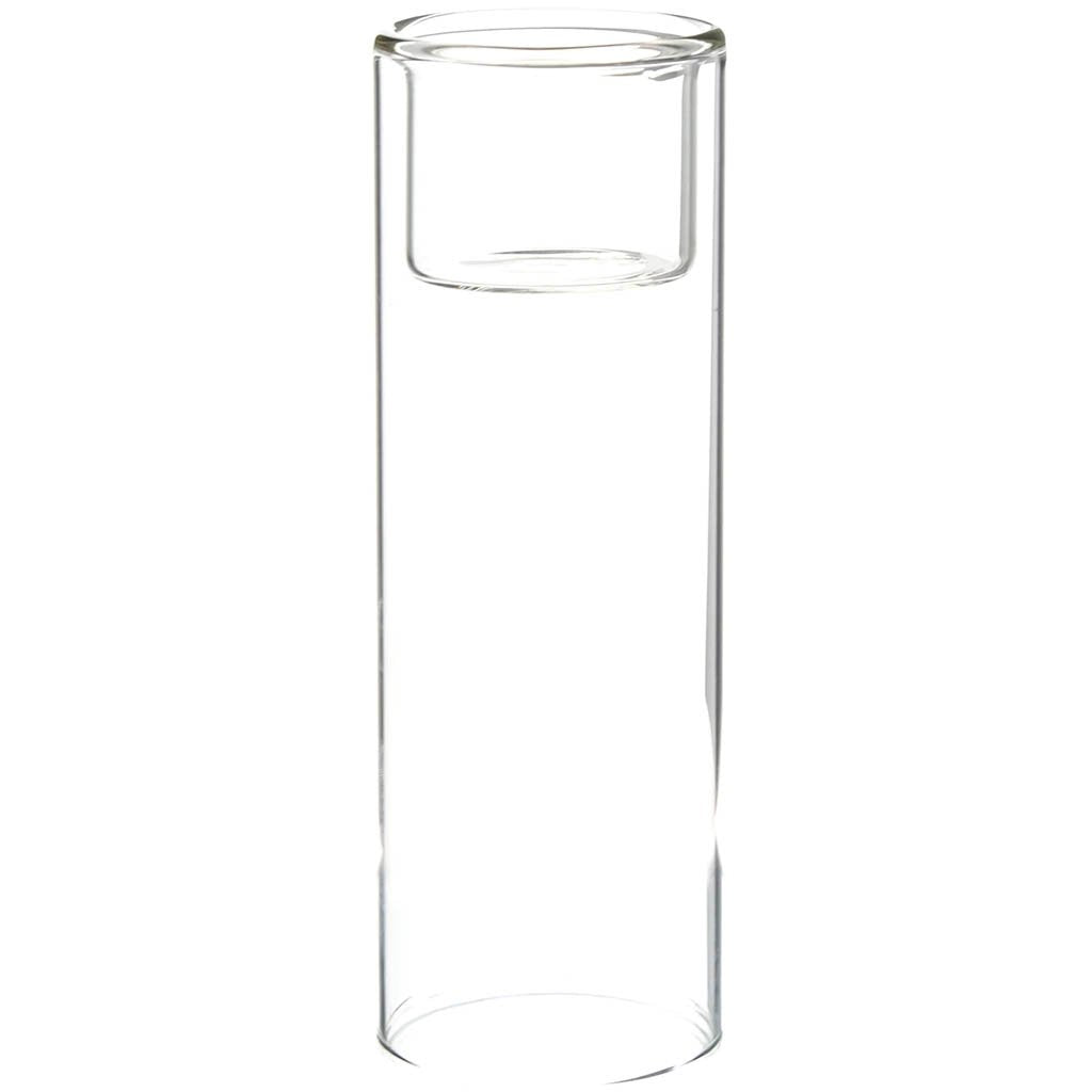 Clear Votive Candleholder, H7in X L2.25in X W2.25in